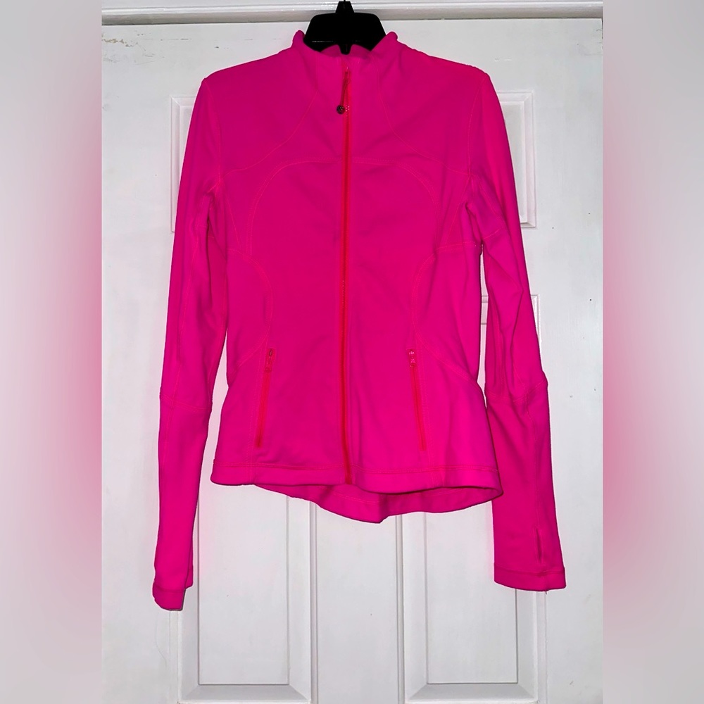 Lululemon pink define jacket
